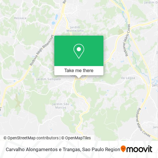 Carvalho Alongamentos e Trangas map