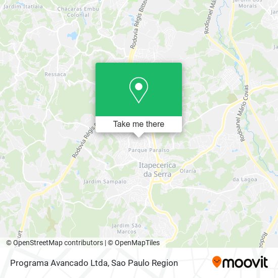 Programa Avancado Ltda map
