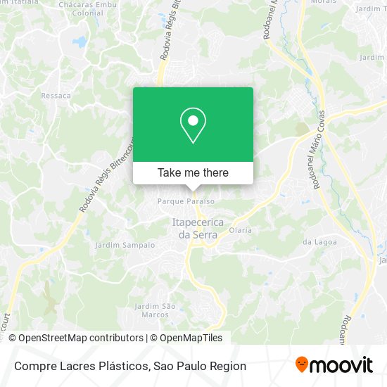 Mapa Compre Lacres Plásticos