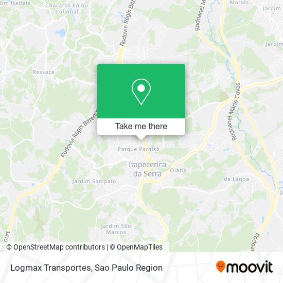 Mapa Logmax Transportes