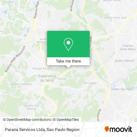 Mapa Parana Servicos Ltda