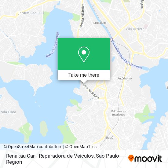 Mapa Renakau Car - Reparadora de Veículos