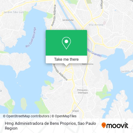 Hmg Administradora de Bens Proprios map