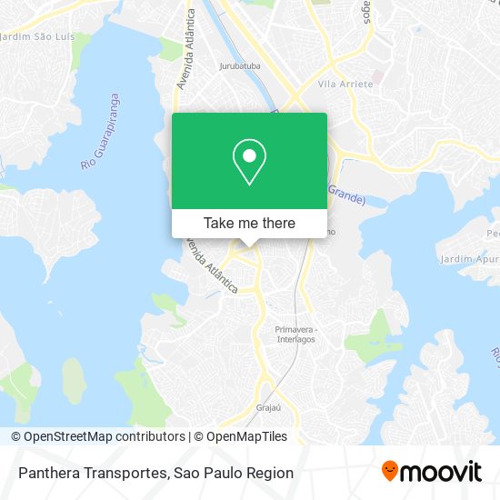 Panthera Transportes map