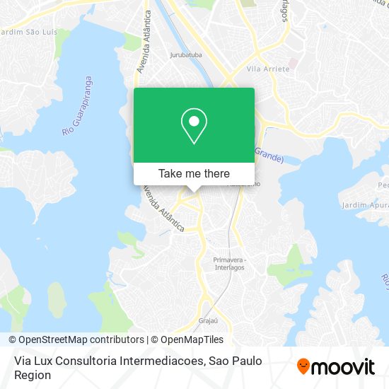 Via Lux Consultoria Intermediacoes map