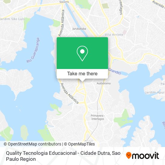Quality Tecnologia Educacional - Cidade Dutra map