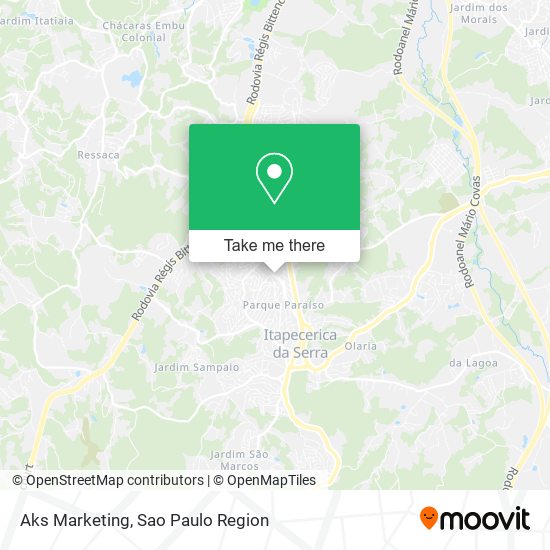 Aks Marketing map