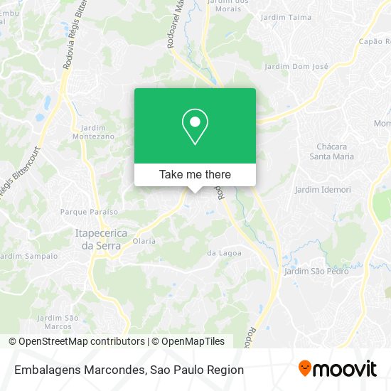 Embalagens Marcondes map