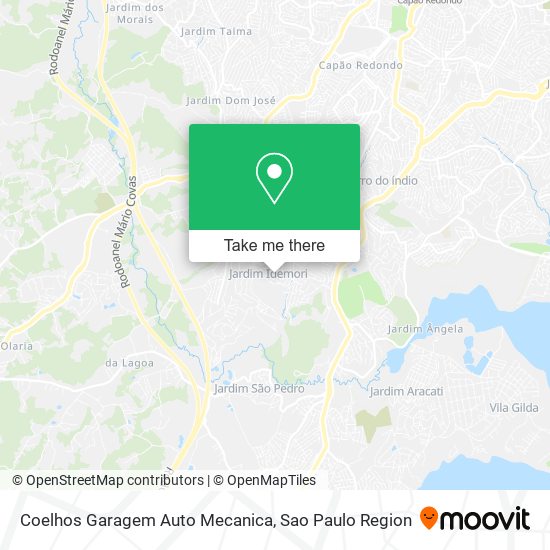 Coelhos Garagem Auto Mecanica map