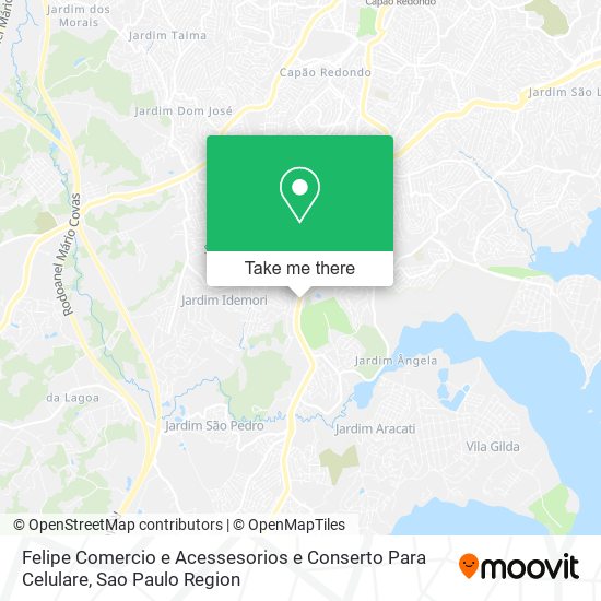 Felipe Comercio e Acessesorios e Conserto Para Celulare map