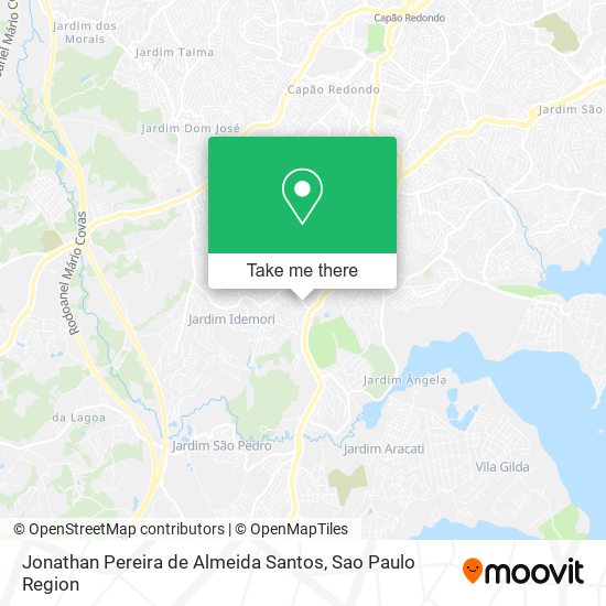 Mapa Jonathan Pereira de Almeida Santos