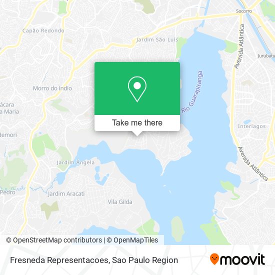 Fresneda Representacoes map