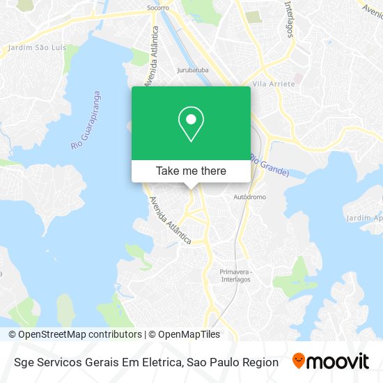 Sge Servicos Gerais Em Eletrica map