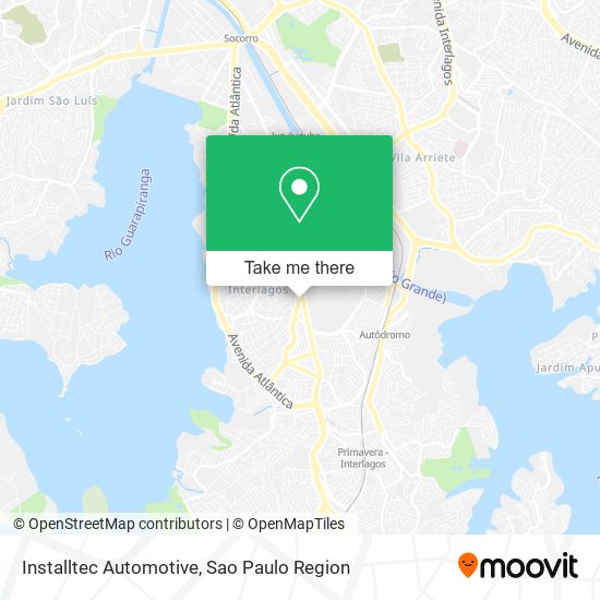 Installtec Automotive map