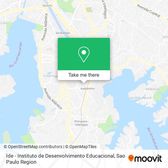 Ide - Instituto de Desenvolvimento Educacional map