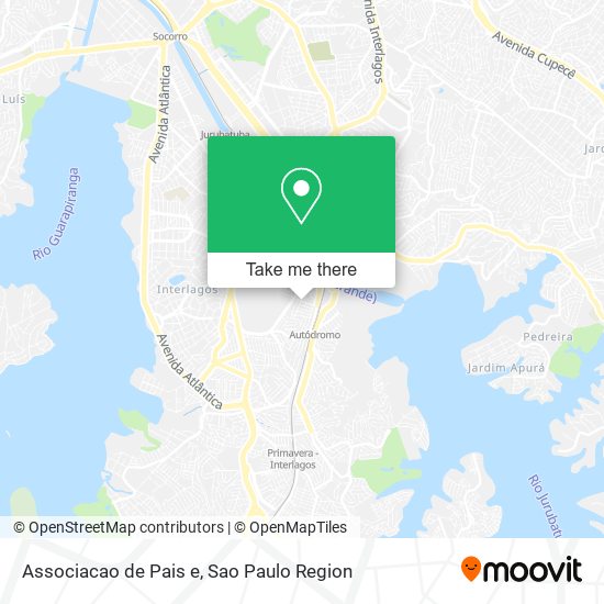 Associacao de Pais e map