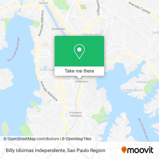 Mapa Billy Idiomas Independente