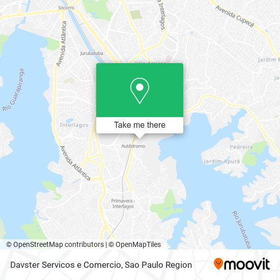 Davster Servicos e Comercio map