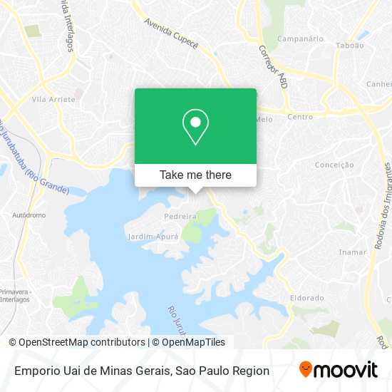 Emporio Uai de Minas Gerais map