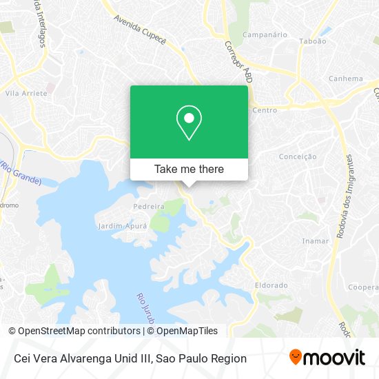 Cei Vera Alvarenga Unid III map