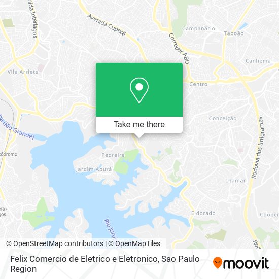 Felix Comercio de Eletrico e Eletronico map