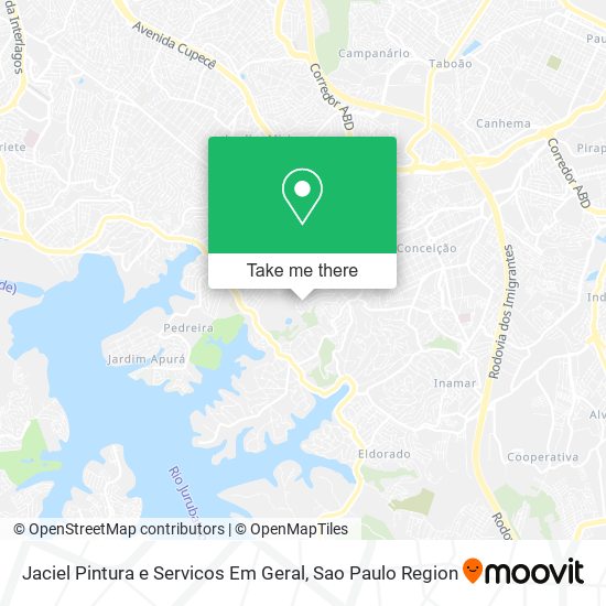 Jaciel Pintura e Servicos Em Geral map