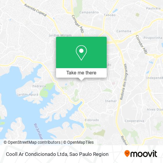 Mapa Cooll Ar Condicionado Ltda