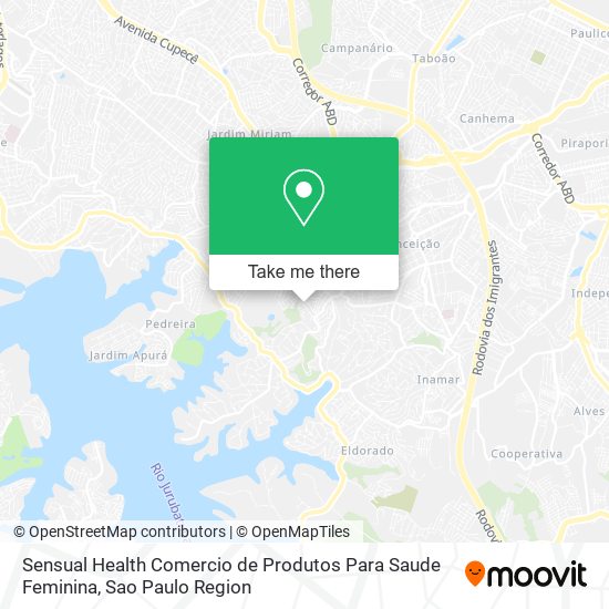 Mapa Sensual Health Comercio de Produtos Para Saude Feminina