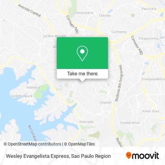 Mapa Wesley Evangelista Express