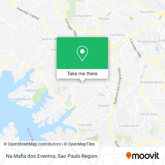 Mapa Na Mafia dos Eventos