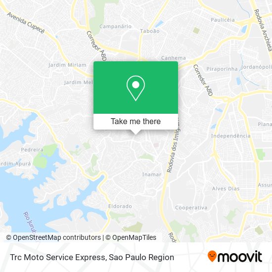 Trc Moto Service Express map