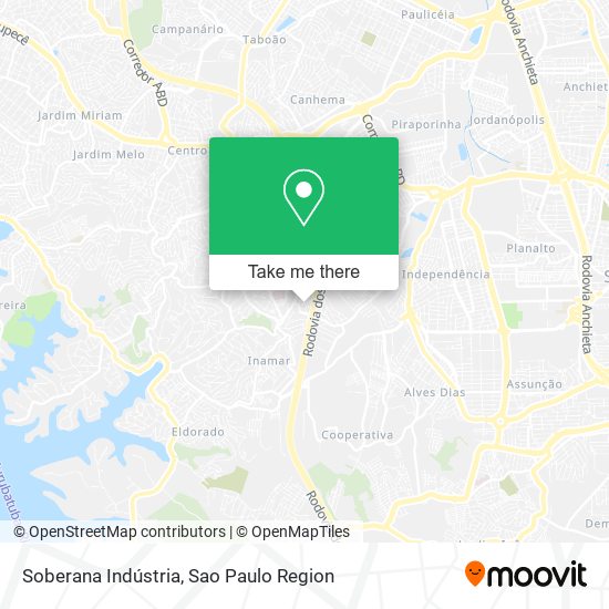 Soberana Indústria map