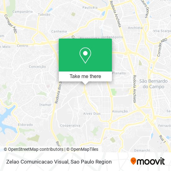 Mapa Zelao Comunicacao Visual