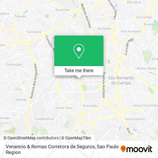 Venancio & Romao Corretora de Seguros map