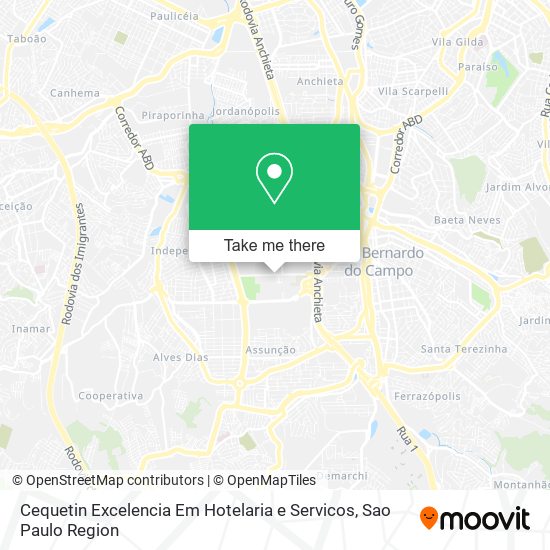 Cequetin Excelencia Em Hotelaria e Servicos map