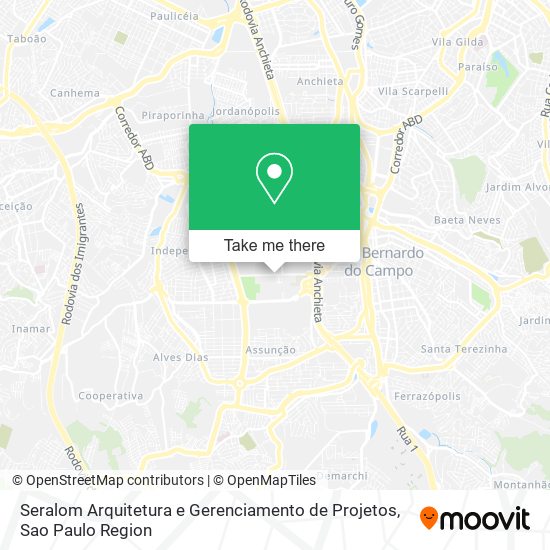 Seralom Arquitetura e Gerenciamento de Projetos map
