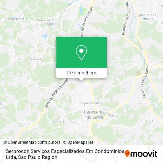 Serprocon Serviços Especializados Em Condomínios Ltda map