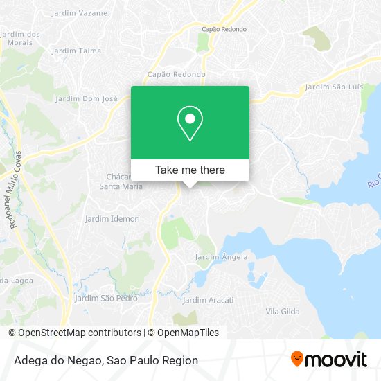 Adega do Negao map