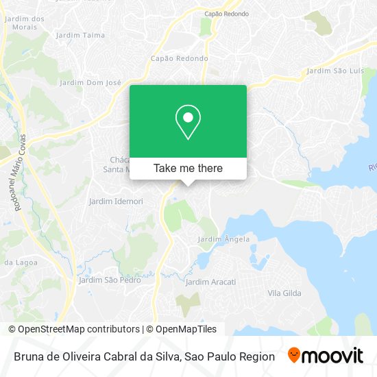 Bruna de Oliveira Cabral da Silva map