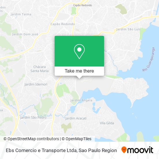 Ebs Comercio e Transporte Ltda map