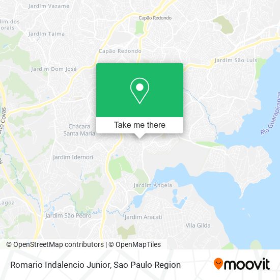 Romario Indalencio Junior map