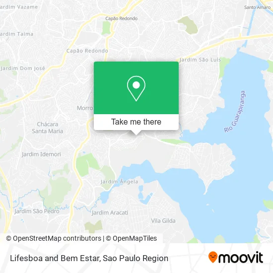 Lifesboa and Bem Estar map
