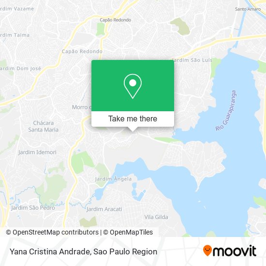 Yana Cristina Andrade map