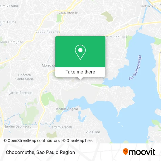 Chocomuthe map