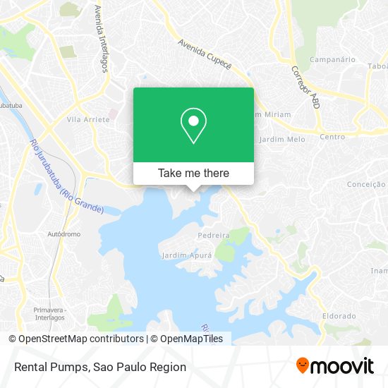 Rental Pumps map