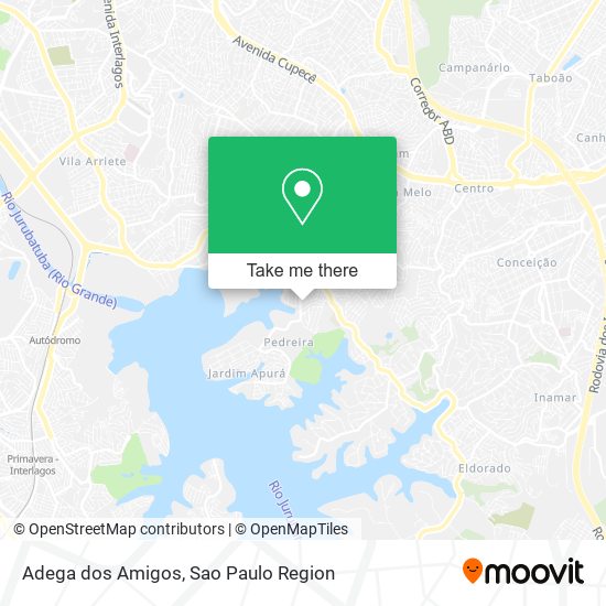 Adega dos Amigos map