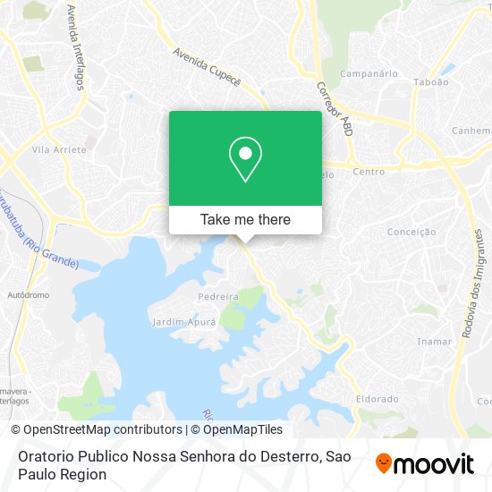 Oratorio Publico Nossa Senhora do Desterro map