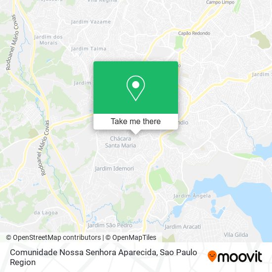 Comunidade Nossa Senhora Aparecida map