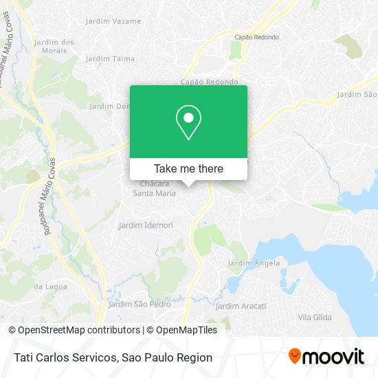 Tati Carlos Servicos map