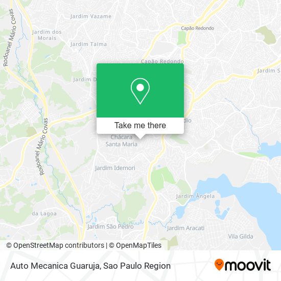 Auto Mecanica Guaruja map